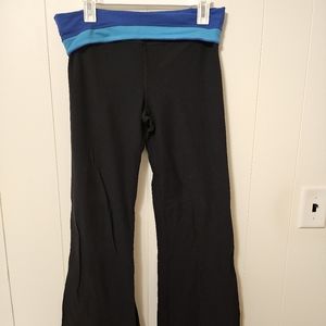 Lululemon fold over waist tall leggings size 12